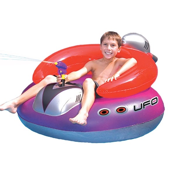 Shop Swimline UFO Spaceship Inflatable Pool Toy - Free Shipping On ...