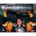 Steiner Sports Mario Lemieux Stanley Cup Overhead Autograph Photo