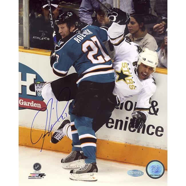 Steiner Sports Jeremy Roenick San Jose Sharks Checking Vertical Signed Photo