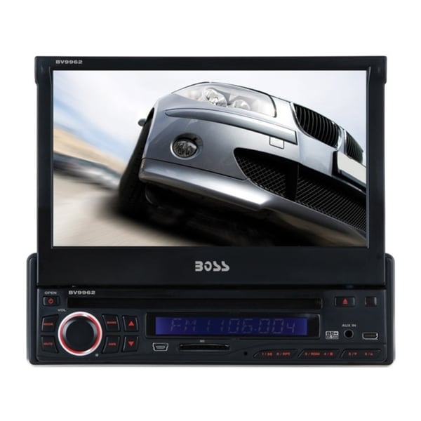 Boss Audio BV9962 Car DVD Player - 7" Touchscreen LCD - Single DIN