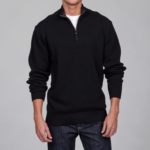 Oscar De La Renta Men's 1/4 Zip Sweater FINAL SALE - Free Shipping On ...
