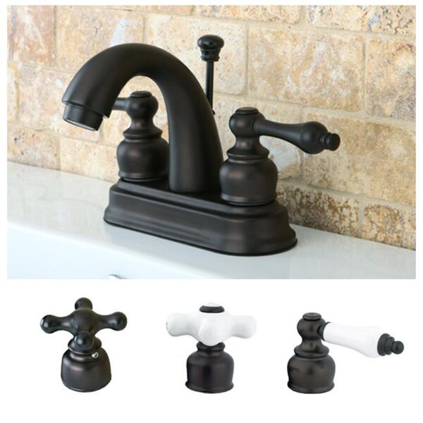 Shop Oil Rubbed Bronze Classic Double Handle Bathroom Faucet Free   Oil Rubbed Bronze Classic Double Handle Bathroom Faucet C65b52d3 D15e 4821 8c9b Cbe3d8777900 600 