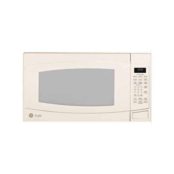 Shop Ge Profile Peb2060dmcc Bisque 2 Cu Ft Countertop Microwave