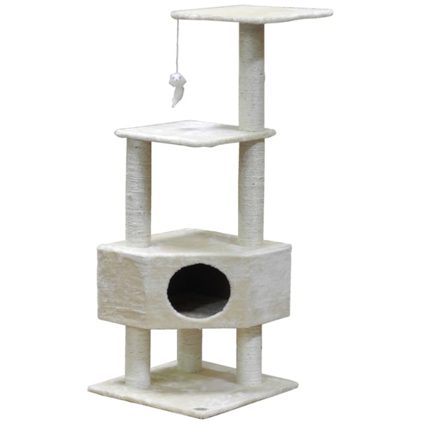 Go Pet Club 51-inch Cat Tree Condo