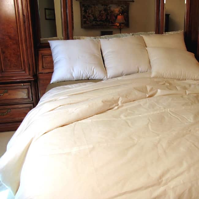 Summer Weight Organic Eco-Valley Wool Comforter