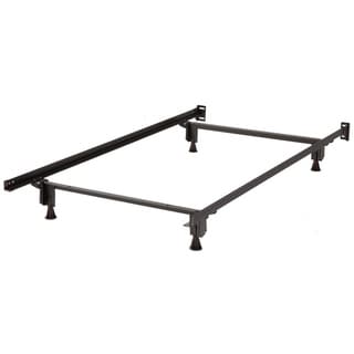 Shop Rize Twin Full Adjustable Bed Frame with Glides - Free Shipping ...