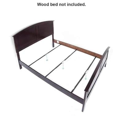 Rize Steel Rail Support System for Wood Beds