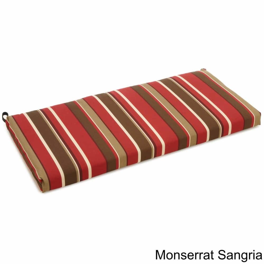 Blazing Needles All-Weather Indoor/Outdoor Bench Cushion