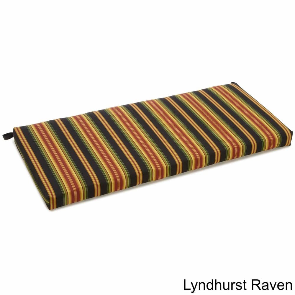 Blazing Needles All-Weather Indoor/Outdoor Bench Cushion