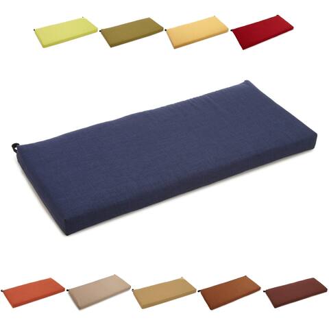 Blazing Needles 40-inch Indoor/Outdoor Bench Cushion - 39 x 19