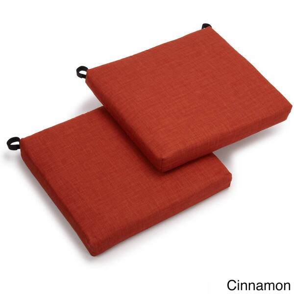 Blazing Needles 20 Inch All Weather Chair Cushion Set Of 2 Blazing Needles 20 Inch All Weather