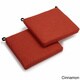 Blazing Needles 19-inch Indoor/Outdoor Chair Cushions (Set of 2) - 19" x 19" - Thumbnail 6