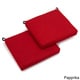 Blazing Needles 19-inch Indoor/Outdoor Chair Cushions (Set of 2) - 19" x 19" - Thumbnail 2