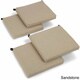 Blazing Needles 20-inch All-Weather Indoor/Outdoor Chair Cushion (Set of 4) - Thumbnail 7