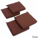 Blazing Needles 20-inch All-Weather Indoor/Outdoor Chair Cushion (Set of 4) - Thumbnail 9