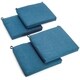 Blazing Needles 20-inch All-Weather Indoor/Outdoor Chair Cushion (Set of 4) - Thumbnail 12