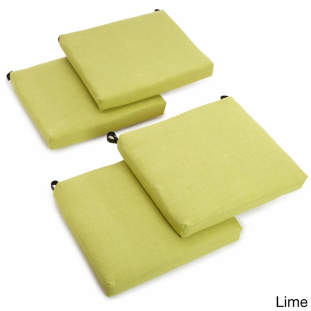 20-inch by 19-inch Outdoor Chair Cushions (Set of 4) - 20 x 19