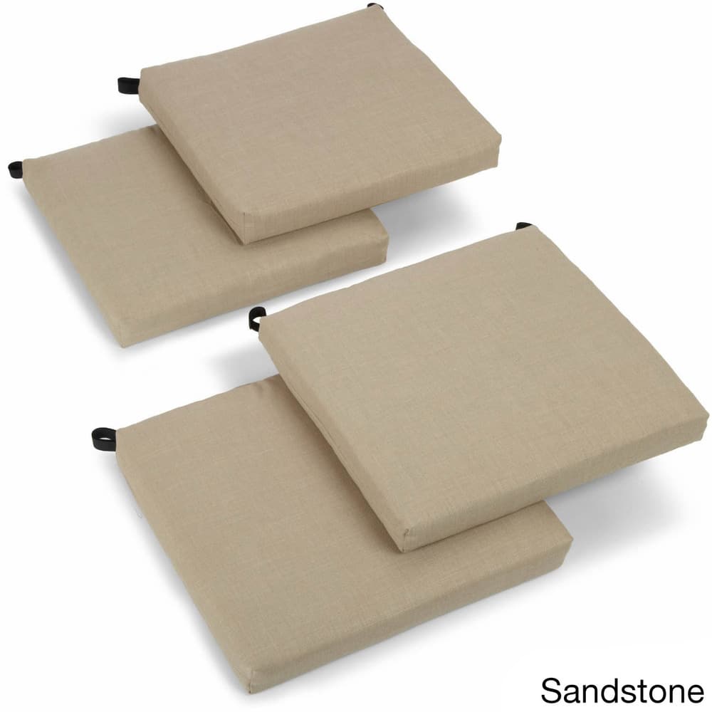 20-inch by 19-inch Outdoor Chair Cushions (Set of 4) - 20 x 19