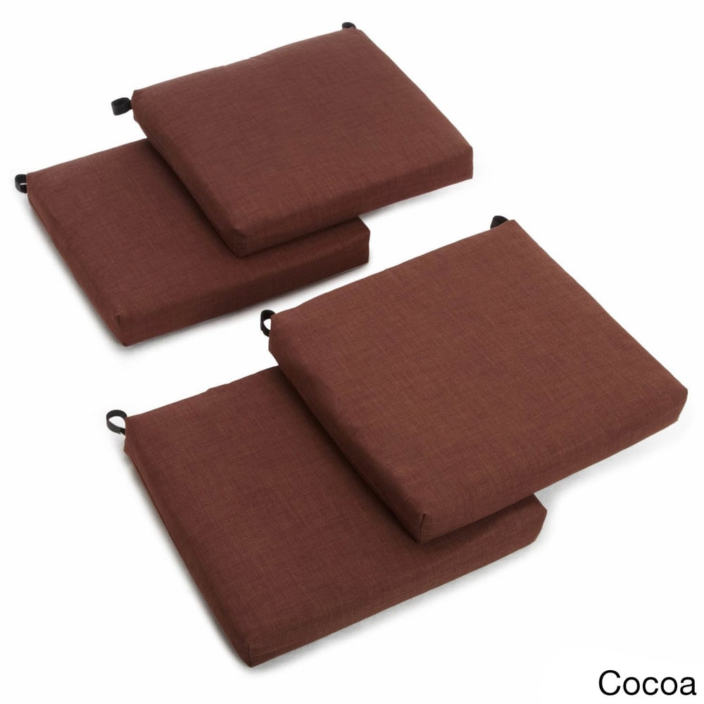 20-inch by 19-inch Outdoor Chair Cushions (Set of 4) - 20 x 19