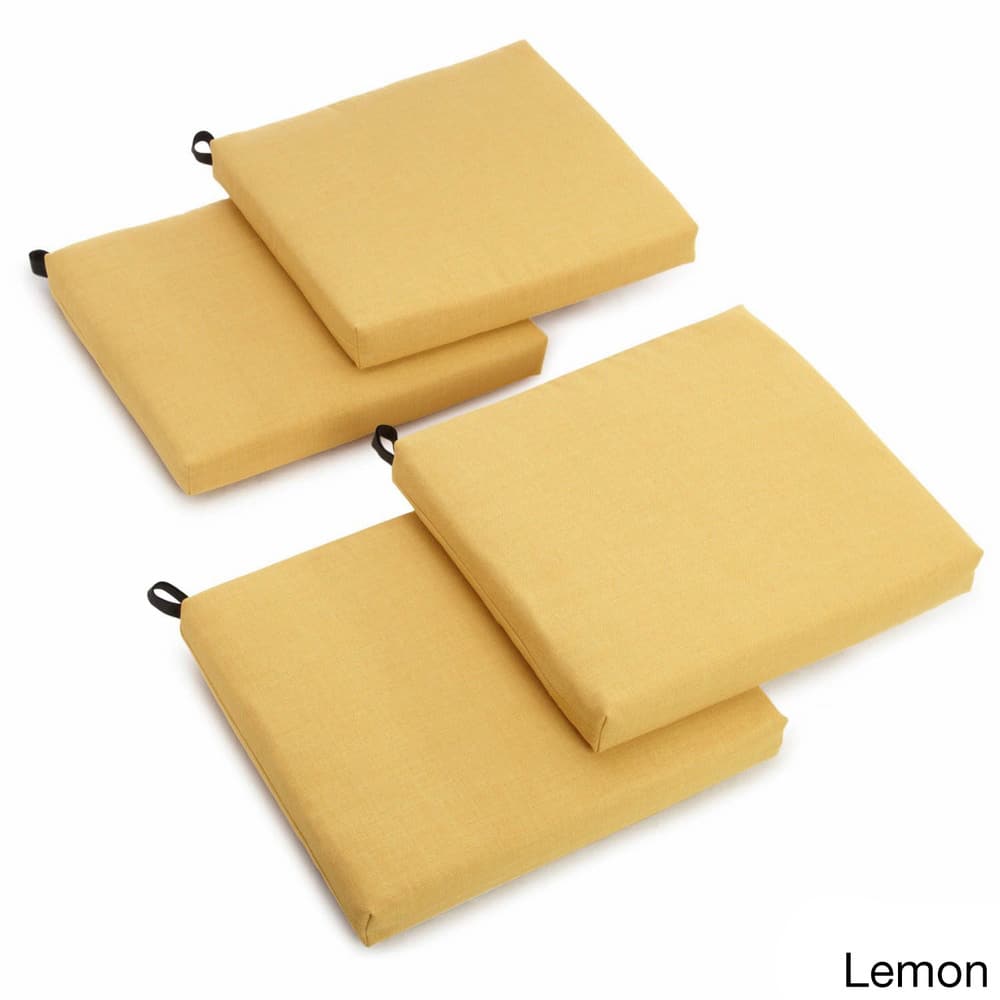 20-inch by 19-inch Outdoor Chair Cushions (Set of 4) - 20 x 19