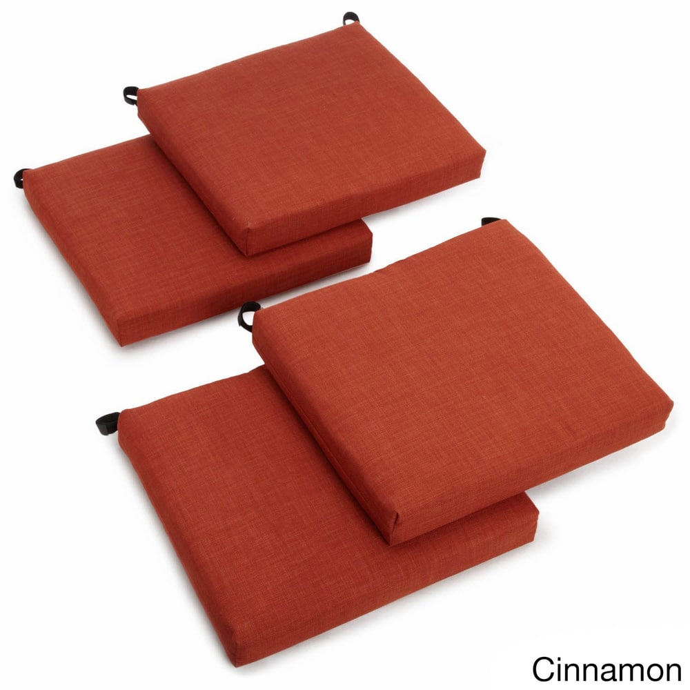 20-inch by 19-inch Outdoor Chair Cushions (Set of 4) - 20 x 19