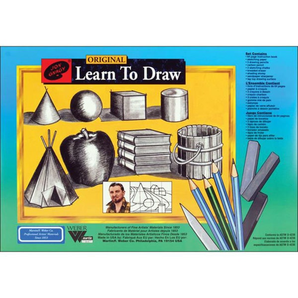 Jon Gnagy Learn To Draw Set Free Shipping On Orders Over 45