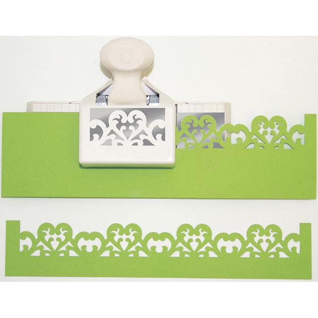 Martha Stewart Deep Edger Scroll Heart Punch