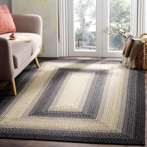 Safavieh Hand-woven Reversible Multicolor Braided Rug - 8' x 10'