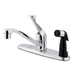 Chrome Basic Kitchen Faucet with Side Sprayer - Bed Bath & Beyond - 5757276
