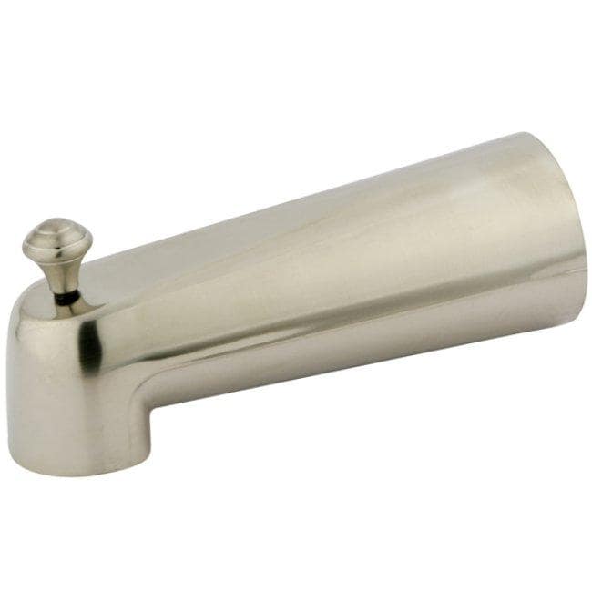 Kingston Brass Satin Nickel 7-inch Zinc Tub Diverter Spout