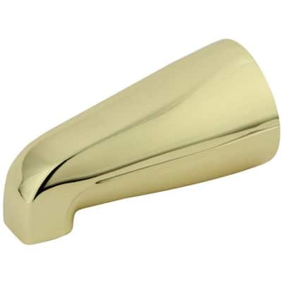 Polished Brass 5-inch Tub Spout