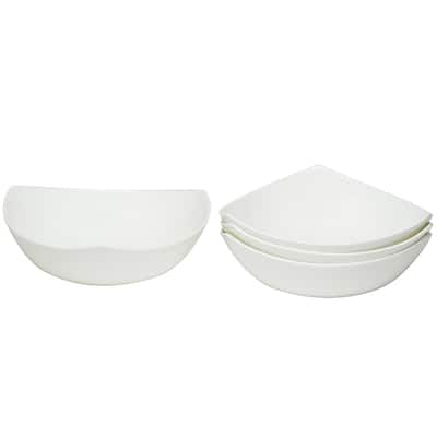 Extreme White Soup Bowl (Set of 4)