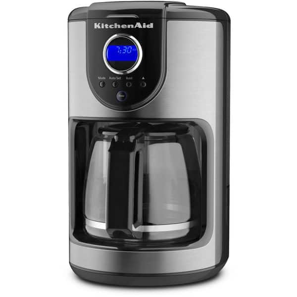  BLACK+DECKER 12-Cup Programmable Coffee Maker,  Stainless,Silver: Home & Kitchen