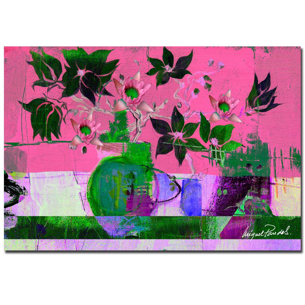 Miguel Paredes Asian Blossom II Canvas Art   13491075  