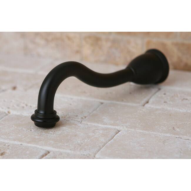 Kingston Brass Oil Rubbed Bronze Heritage 8-inch Solid Brass Tub Spout
