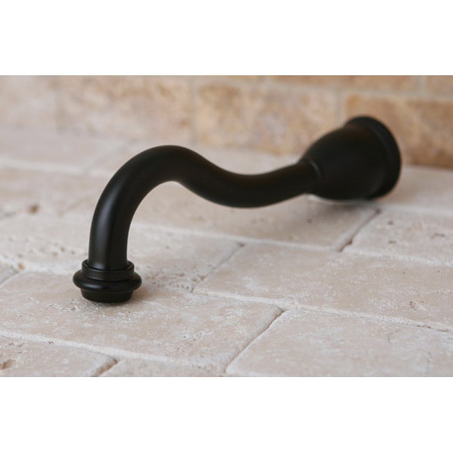 Kingston Brass Oil Rubbed Bronze Heritage 8-inch Solid Brass Tub Spout