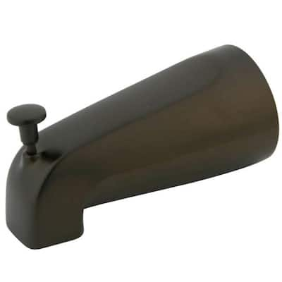 Kingston Brass Oil Rubbed Bronze Wall Spout with Diverter