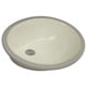 preview thumbnail 4 of 8, Highpoint Collection 15x12 Bisque Undermount Vanity Sink - 17" x 13.5" x 7.75"