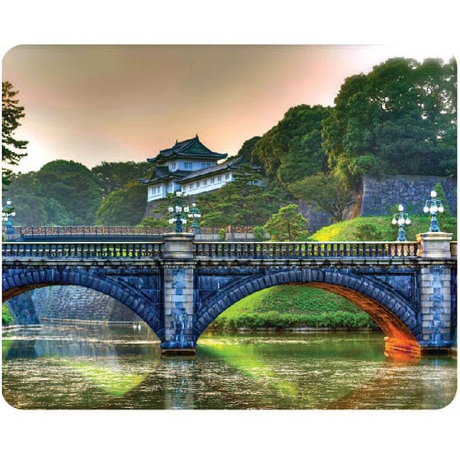 Ad Publishing Japanese Fortress Peel And Stick Mouse Pad