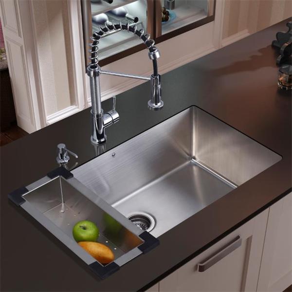 Vigo Stainless Steel Undermount Kitchen Sink Faucet Combo Set 59ddb7fe Ed02 44c7 A069 B78a1a94fb34 600 