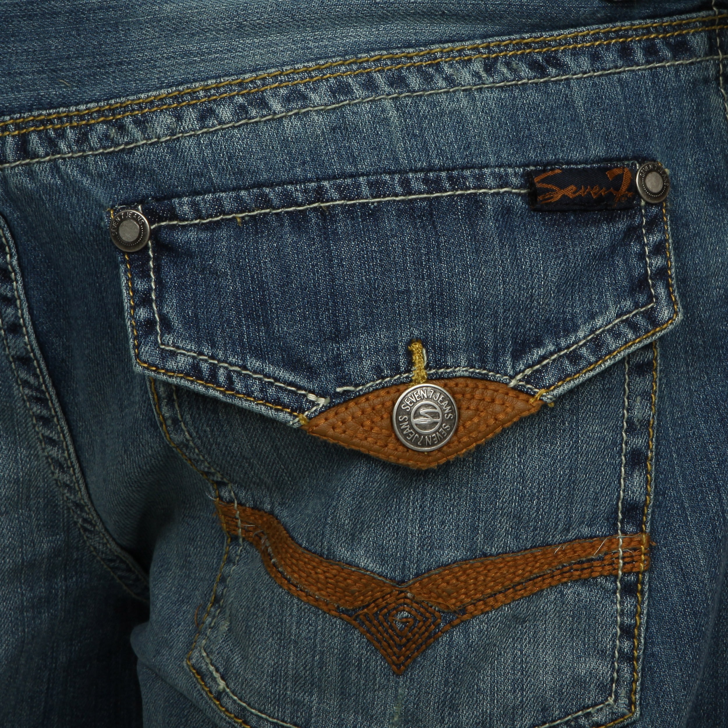 mens jeans with button back pockets