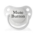 Shop Personalized Pacifiers Mute Button Pacifier Free Shipping On Orders Over Overstock