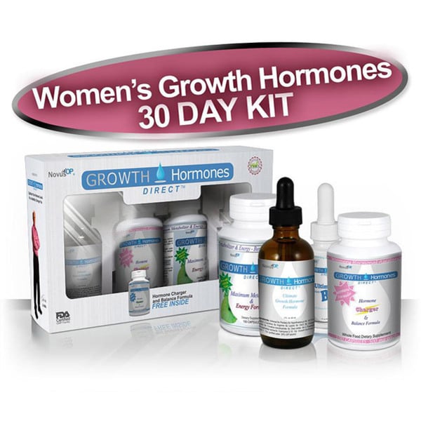 HGH Female Growth Hormone Formula 30-day Kit - 13497616 - Overstock.com ...