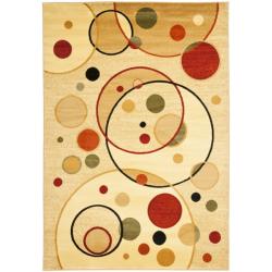 Fine spun Porcello Ivory/ Multi Area Rug (4' x 5'7) Safavieh 3x5   4x6 Rugs