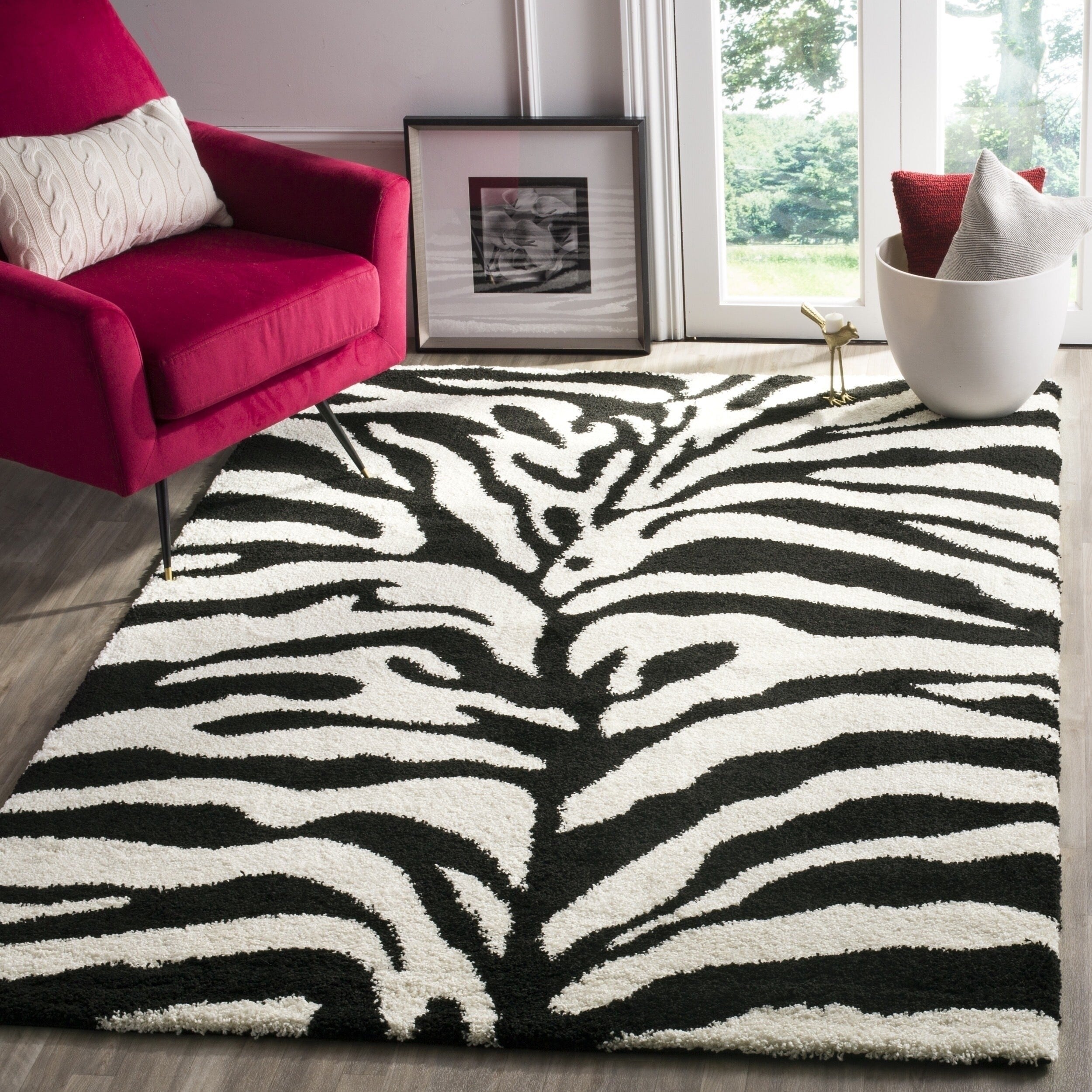 Safavieh Florida Rozinka Zebra Animal Print Rug