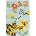 Safavieh Handmade Soho Blue New Zealand Wool Accent Rug (2' x 3') - 2' x 3'