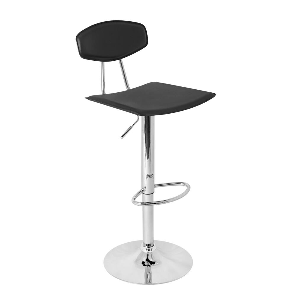 LumiSource Modern Hydraulic Barstool