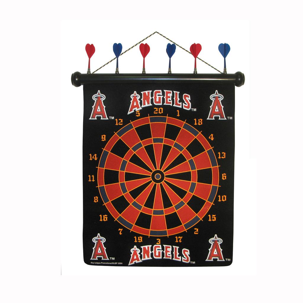 Los Angeles Angels of Anaheim Magnetic Dart Board