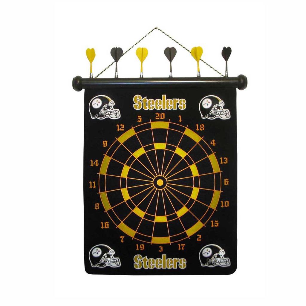 Officially Licensed Pittsburgh Steelers Magnetic 12 Inch Dart Officially Licensed Pittsburgh Steelers Magnetic 12 Inch Dart Board Free Shipping On Orders Over 45 5777436