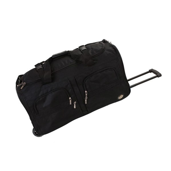 lightweight duffel bag with wheels